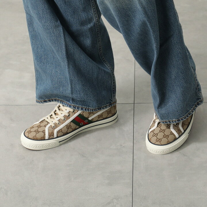 楽天市場】GUCCI グッチ スニーカー テニス 1977 625807 HVK70 メンズ 