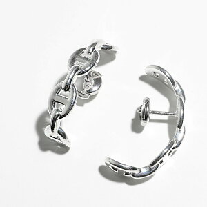 HERMES GX sAX AVFl Enchainee Earrings Chaine dAncre VF[k_N H122506B fB[X X^bh S silver925 Vo[