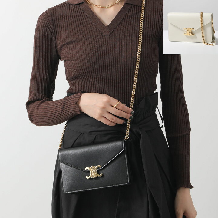 楽天市場】CELINE セリーヌ ショルダーバッグ Margo マーゴ 10L033DPV 