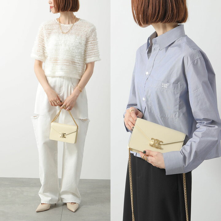 楽天市場】CELINE セリーヌ ショルダーバッグ Margo マーゴ 10L033DPV 