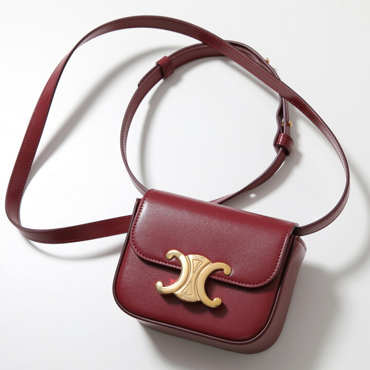 楽天市場】CELINE セリーヌ ショルダーバッグ Mini Triomphe ミニ 