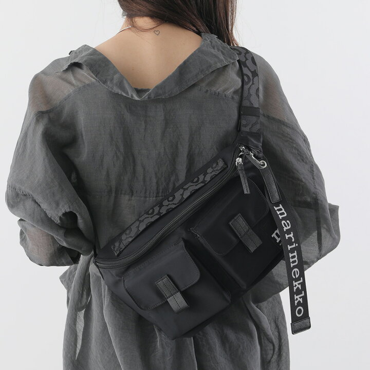 楽天市場】marimekko マリメッコ ボディバッグ Sling Bag M Solid 