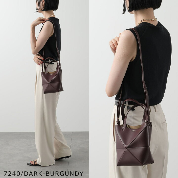 楽天市場】LOEWE ロエベ トートバッグ PUZZLE FOLD TOTE MINI パズル 