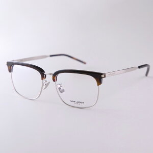 SAINT LAURENT T[ Kl SL 346 fB[X T[gu[^ XNGA^ Rrl[V Zt[ ^t[ t NOX^Cv S 004/HAVANA-SILVER-TRANSPARENT