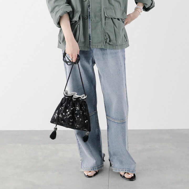 楽天市場】ne Quittez pas ヌキテパ ショルダーバッグ Embroidery