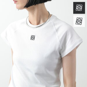 LOEWE ���G�x T�V���c SMALL FIT T-SHIRT �X���[���t�B�b�g S359Y22X96 S359Y22XA7 ���f�B�[�X ���� �J�b�g�\�[ �A�i�O���� �h�J �J���[2�F S359Y22X961100