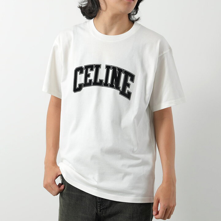 楽天市場】CELINE セリーヌ Tシャツ RX0AY671Q.01OB レディース ルーズ  
