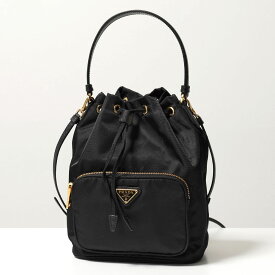 PRADA プラダ ショルダーバッグ 1BH038 OOO RV44 レディース ナイロン 巾着 デュエット ファブリック ハンドバッグ 鞄 F0002/NERO 1BH038RV44F0002