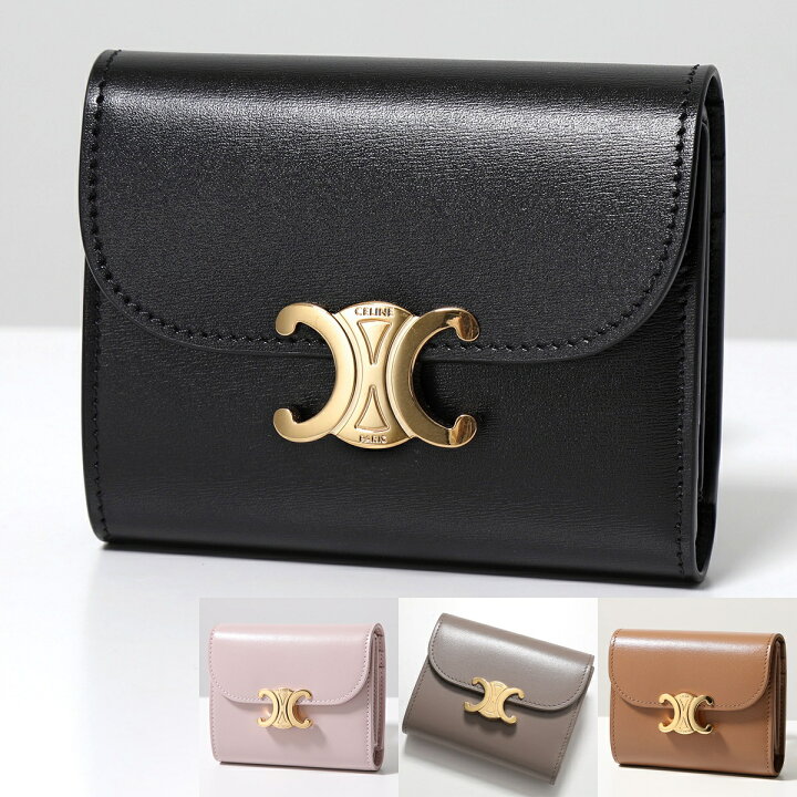 楽天市場】CELINE セリーヌ 二つ折り財布 Small Flap Wallet 10D783DPV  