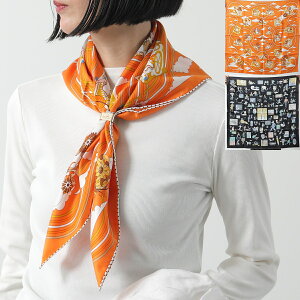 HERMES エルメス スカーフ 70×70 CARRE VINTAGE カレ70 983866S 984212S 983849S レディース フランス製 シルク ストール ドット レジメ トリム ケース付きカラー3色