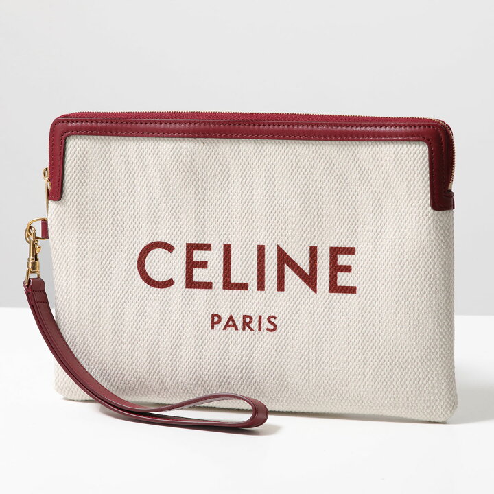 楽天市場】CELINE セリーヌ クラッチバッグ Small Pouch with strap 