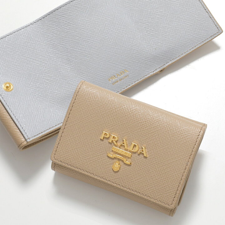 楽天市場】PRADA プラダ 三つ折り財布 1MH042 ZLP レディース 