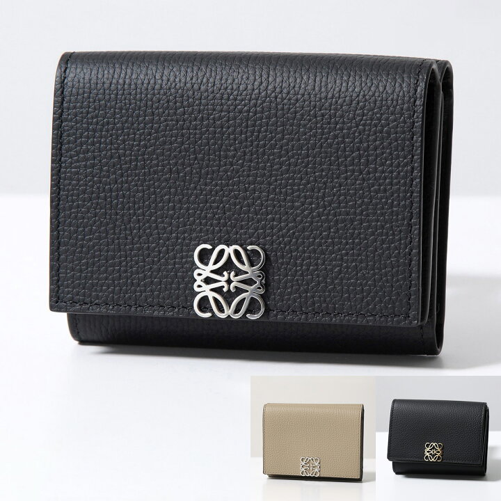 楽天市場】LOEWE ロエベ 三つ折り財布 ANAGRAM TRIFOLD 6 アナグラム  