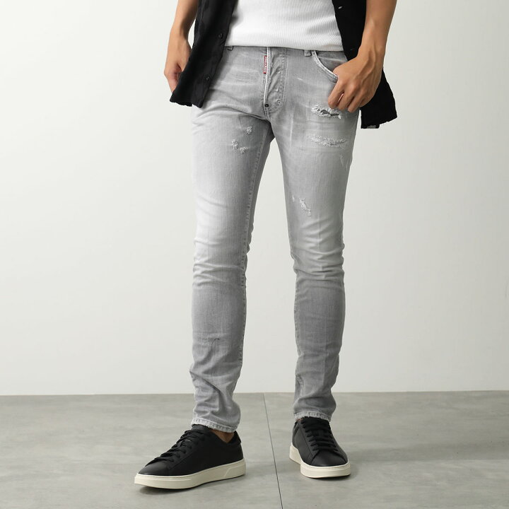 楽天市場】DSQUARED2 ディースクエアード ジーンズ Skater Jeans 
