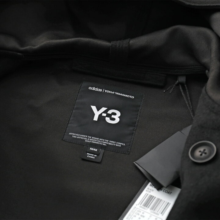 楽天市場】 Y-3 ワイスリー ボンデッド メルトンコート BONDED MELTON 