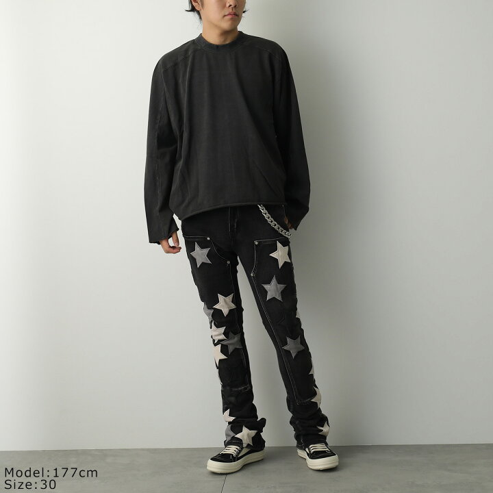 楽天市場】GUAPI グアピ ジーンズ Obsidian Black Vintage Stars Denim 
