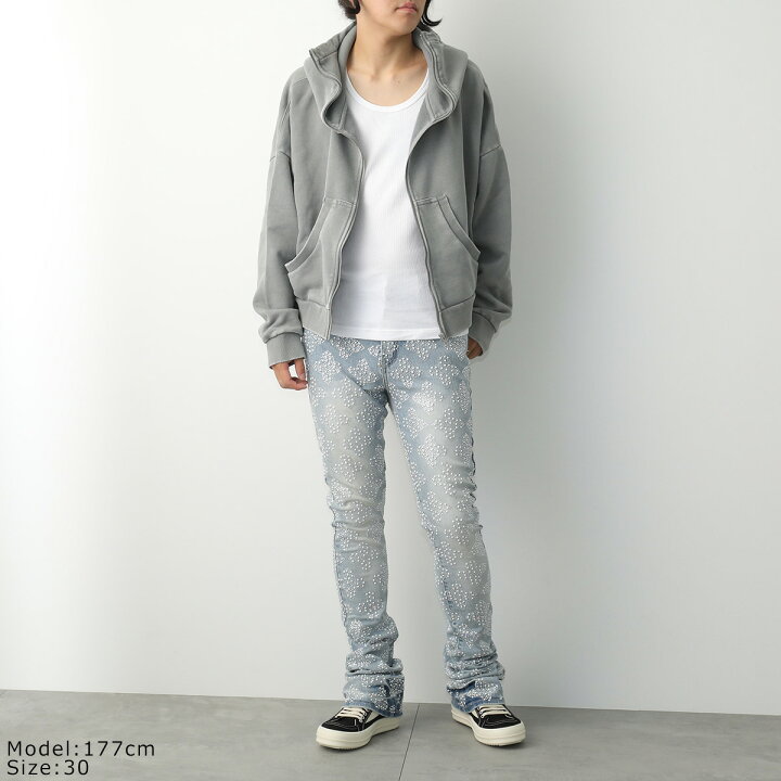 楽天市場】GUAPI グアピ ジーンズ Aqua Blue Embellished Denim V4 