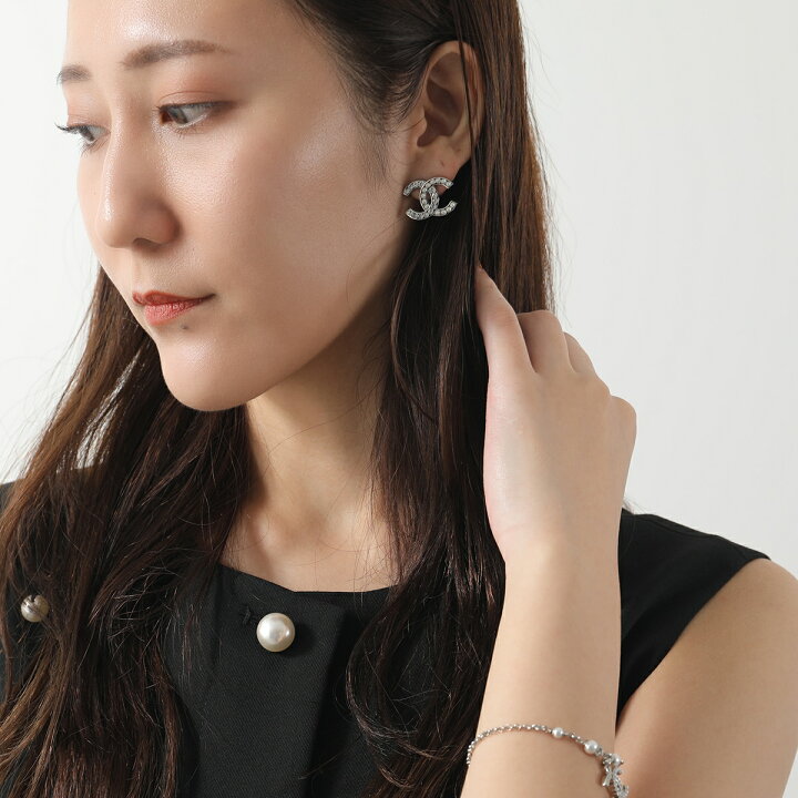 楽天市場】CHANEL シャネル ピアス ABG201 B21707 レディース ココ 