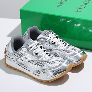 BOTTEGA VENETA �{�b�e�K���F�l�^ �X�j�[�J�[ ORBIT �I�[�r�b�g 741357 V2X40 �����Y ���[�J�b�g ���b�V�� �V���[�Y �C 1425/SILVER-WHITE 741357V2X401425�ydc_kikaku�z