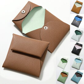 HERMES エルメス コインケース BASTIA VERSO バスティア ヴェルソ 078357CK 078479CK 078477CK レディース エプソン シェーブルミゾール レザー バイカラー 小銭入れ SV カラー16色