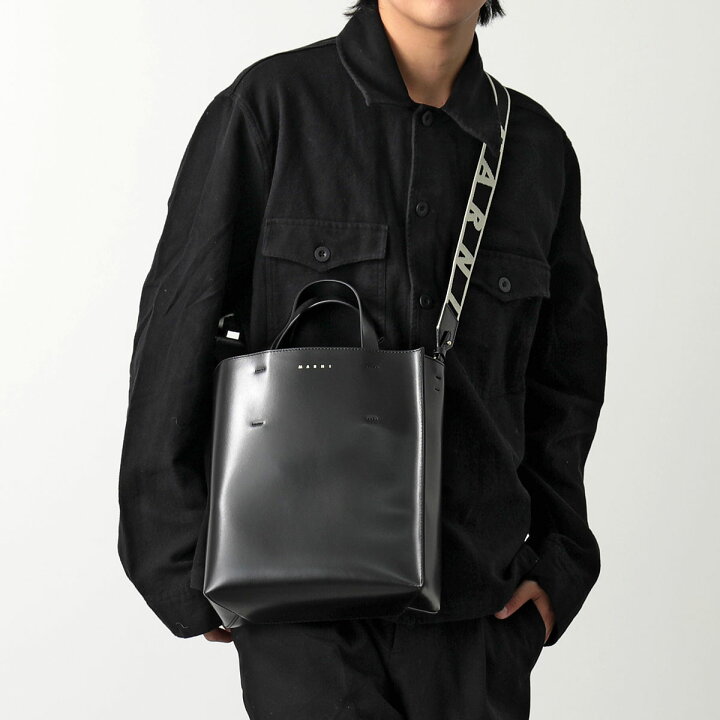 楽天市場】MARNI マルニ トートバッグ MUSEO SMALL ミュゼオ スモール  