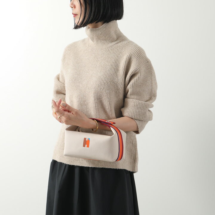 楽天市場】HERMES エルメス ポーチバッグ Hパヴィヨン ブリッドア 