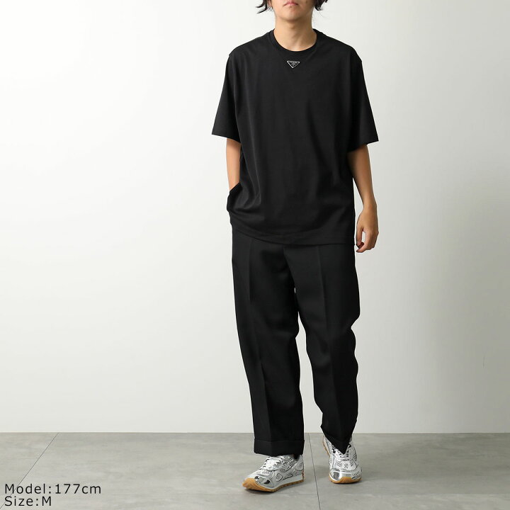 楽天市場】PRADA プラダ Tシャツ UJN861 240 メンズ 半袖 カットソー  