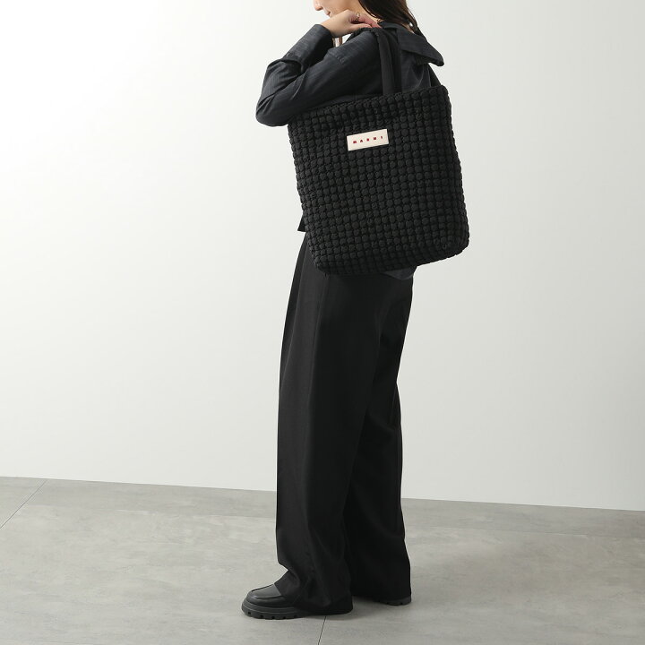 楽天市場】MARNI マルニ トートバッグ PUFF パフ SHMQ0101U0 P8562 