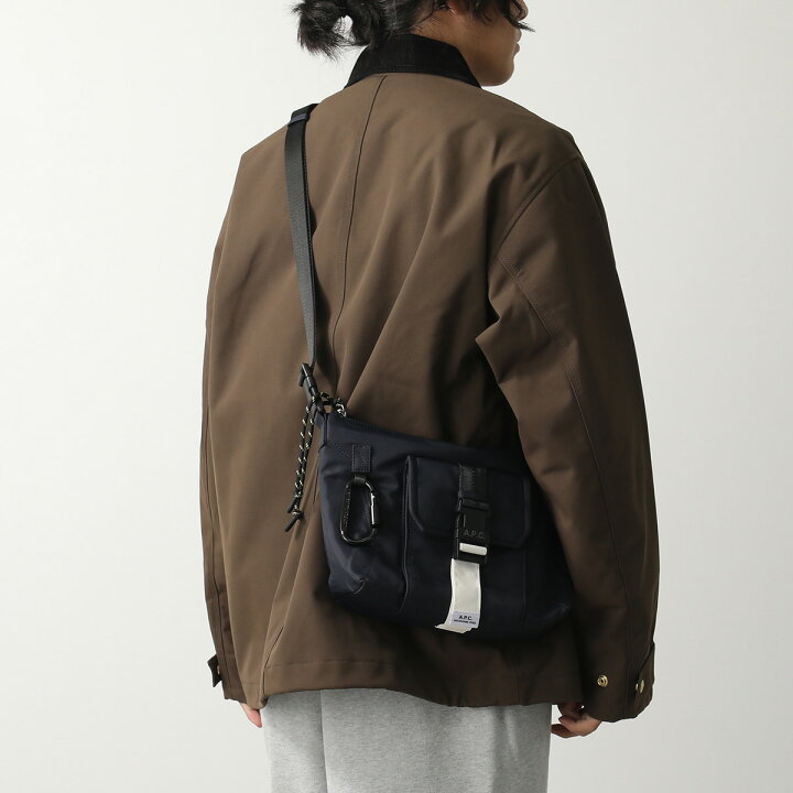 楽天市場】【最大2万円OFFクーポン対象・6/14～6/15限定】APC A.P.C. A.P.C. BESACE TREK ショルダーバッグ ブラック