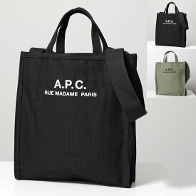 APC A.P.C. アーペーセー トートバッグ cabas recuperation CODBM H61318 メンズ キャンバス ロゴ ショッピングバッグ ショルダーバッグ 鞄 カラー2色