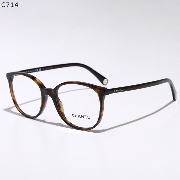 楽天市場】CHANEL シャネル メガネ 3432 レディース ボストン型 セル 
