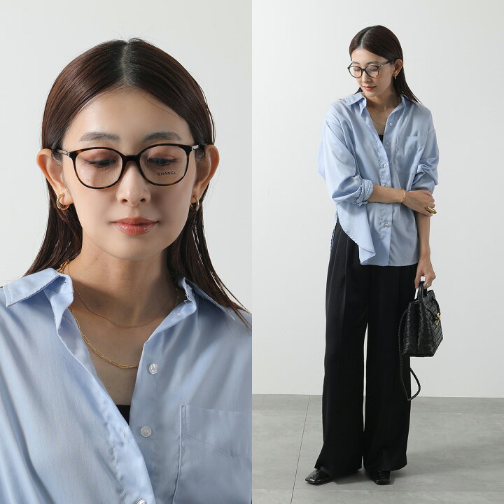 楽天市場】CHANEL シャネル メガネ 3432 レディース ボストン型 セル 