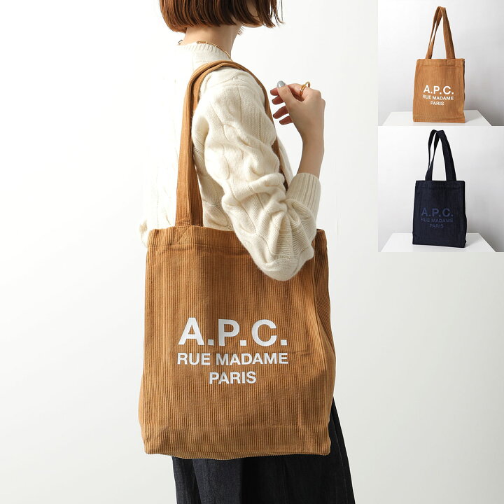 楽天市場】APC A.P.C. アーペーセー トートバッグ tote lou rue madame 
