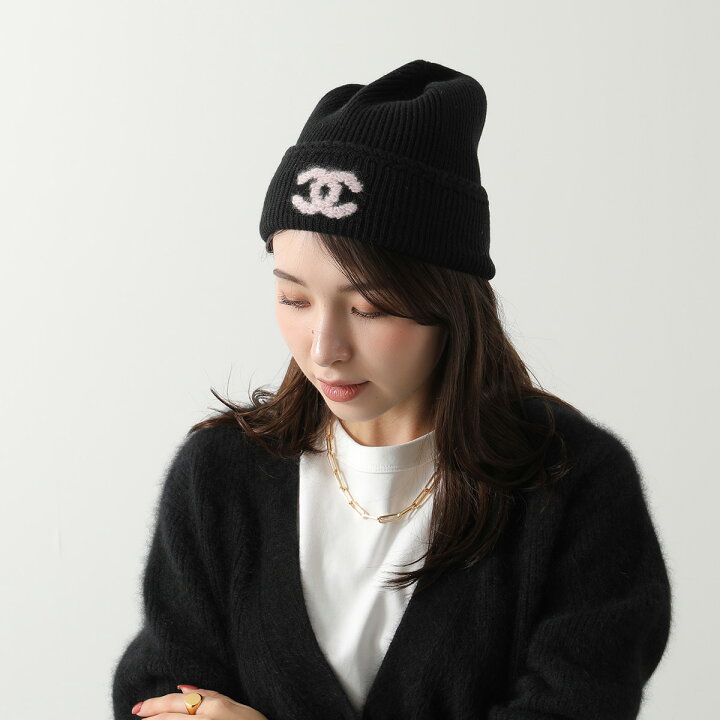 楽天市場】CHANEL シャネル ニット帽 AAB254 B21462 レディース  
