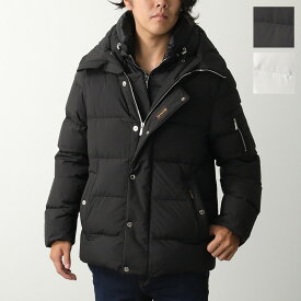 MOORER ムーレー ダウンジャケット JESSE-STP ジェシー メンズ 二重フード付き ボンバージャケット ショート丈 防水 カラー2色