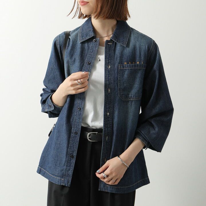 楽天市場】MARNI KIDS マルニ キッズ デニムシャツ M01581 M00VL 