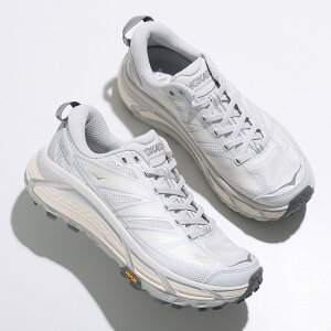 HOKA ONE ONE ホカ オネオネ スニーカー MAFATE SPEED 2 マファテスピード 1126851/CYLB レディース ローカット vibramソール シューズ 靴 ホワイト×グレー