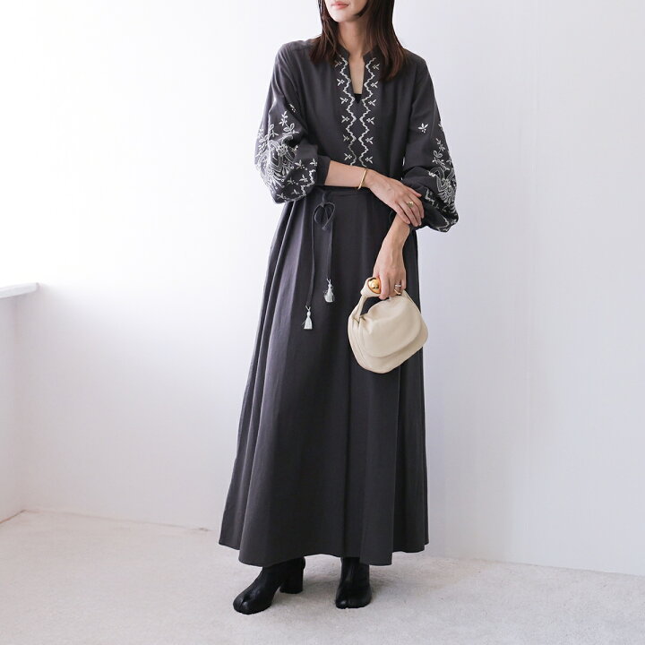 楽天市場】ne Quittez pas ヌキテパ ワンピース Crimp Cotton Anglaise  
