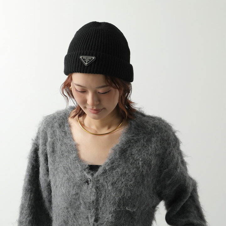 楽天市場】 PRADA プラダ ニット帽 2HC426 3IM レディース 