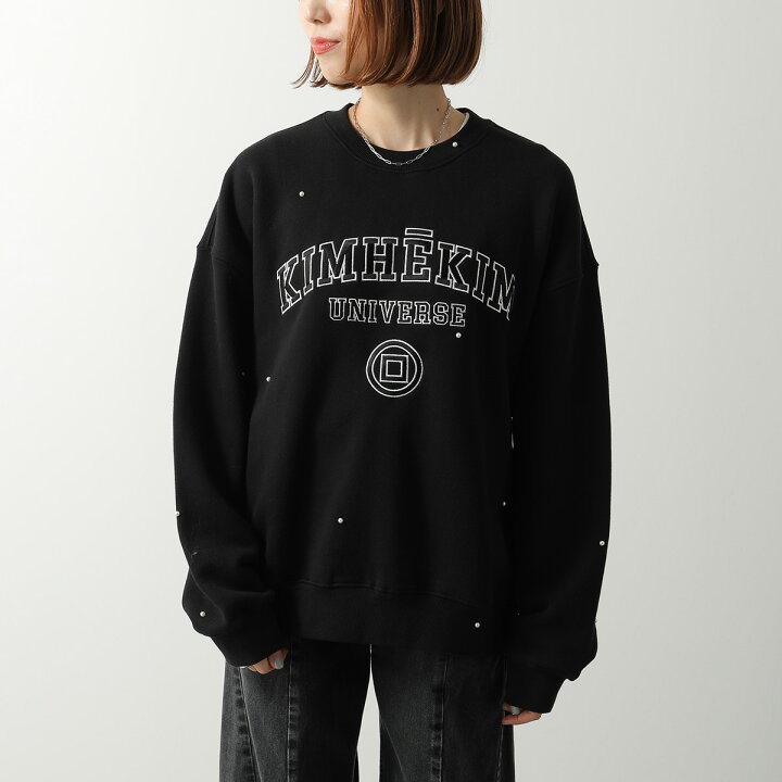楽天市場】KIMHEKIM キムヘキム トレーナー PEARL EMBELLISHED 