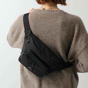 MONCLER モンクレール ボディバッグ DURANCE デュランス 5M00005 M7755 レディース ベルトバッグ 撥水ナイロン アイコンロゴ 鞄 999/ブラック 5M00005M7755999