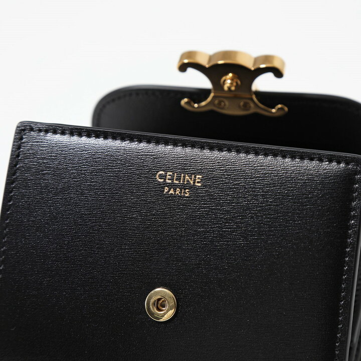 楽天市場】CELINE セリーヌ 二つ折り財布 Small Flap Wallet 10D783DPV  