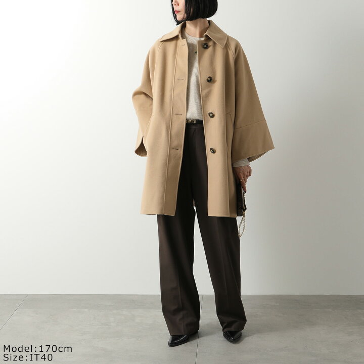 WEEKEND MAX MARA ウィークエンド マックスマーラ コート RUFO ルフォ レディース ウール キルティング ミディ丈 サイドスリット 065 インポートセレクトmusee