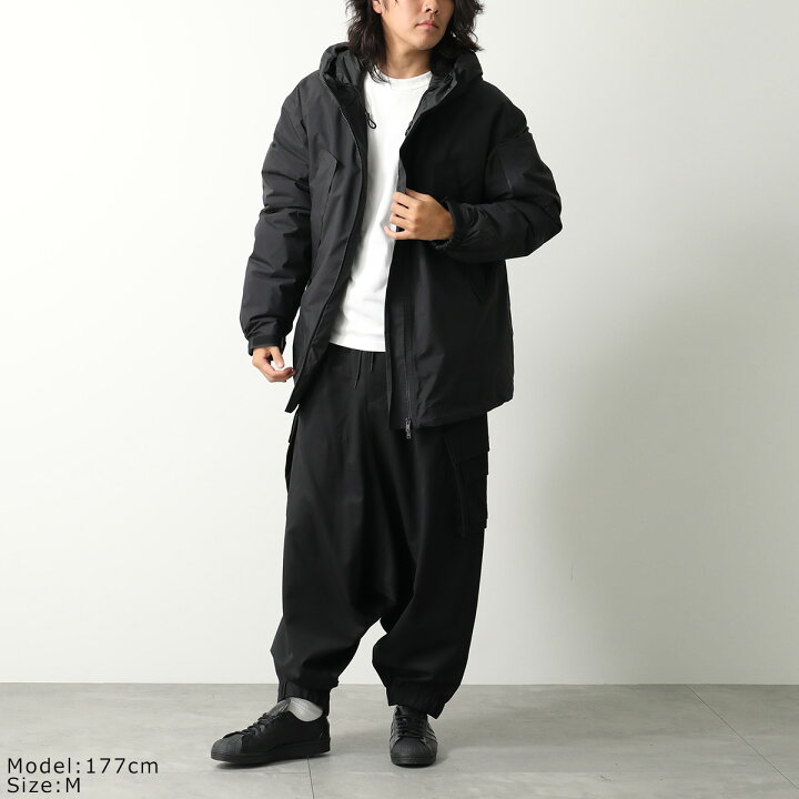 楽天市場】Y-3 ワイスリー 中綿ジャケット GTX PADDED HOODED JACKET
