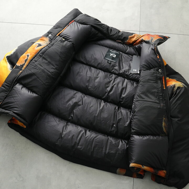 楽天市場】 Y-3 ワイスリー ダウンジャケット AOP PUFFER JACKET 