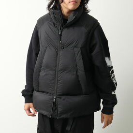 Y-3 ワイスリー ダウンベスト PUFFER VEST パファー ベスト JX7281 メンズ ナイロン パフ ジップアップ パッカブル ロゴ BLACK
