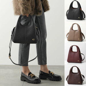 COACH �R�[�` �V�����_�[�o�b�O LANA ���i CM545 ���f�B�[�X �n���h�o�b�O ���U�[ ���S �� �J���[4�F