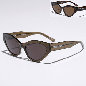 BALENCIAGA バレンシアガ サングラス BB0306S メンズ キャットアイ型 フォックス型 フルリム ロゴ アジアンフィット メガネ 眼鏡 セルフレーム アイウェア カラー3色