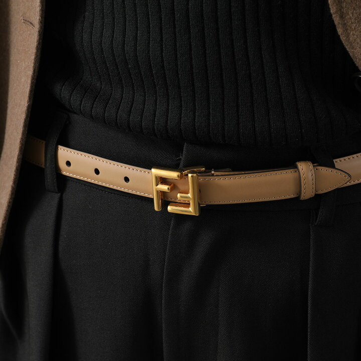 楽天市場】FENDI フェンディ ベルト 8C0648 AAIW レディース レザー FF  