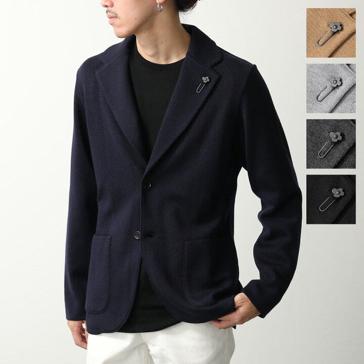 楽天市場】 LARDINI ラルディーニ ニットジャケット CNCLJM56 CN65000 